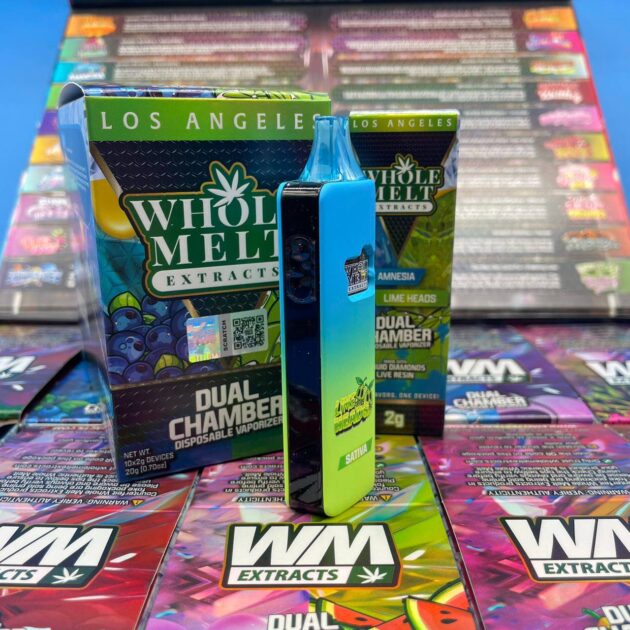 Wholemelt 2g Live Resin Disposable – Dual Chamber (2g)